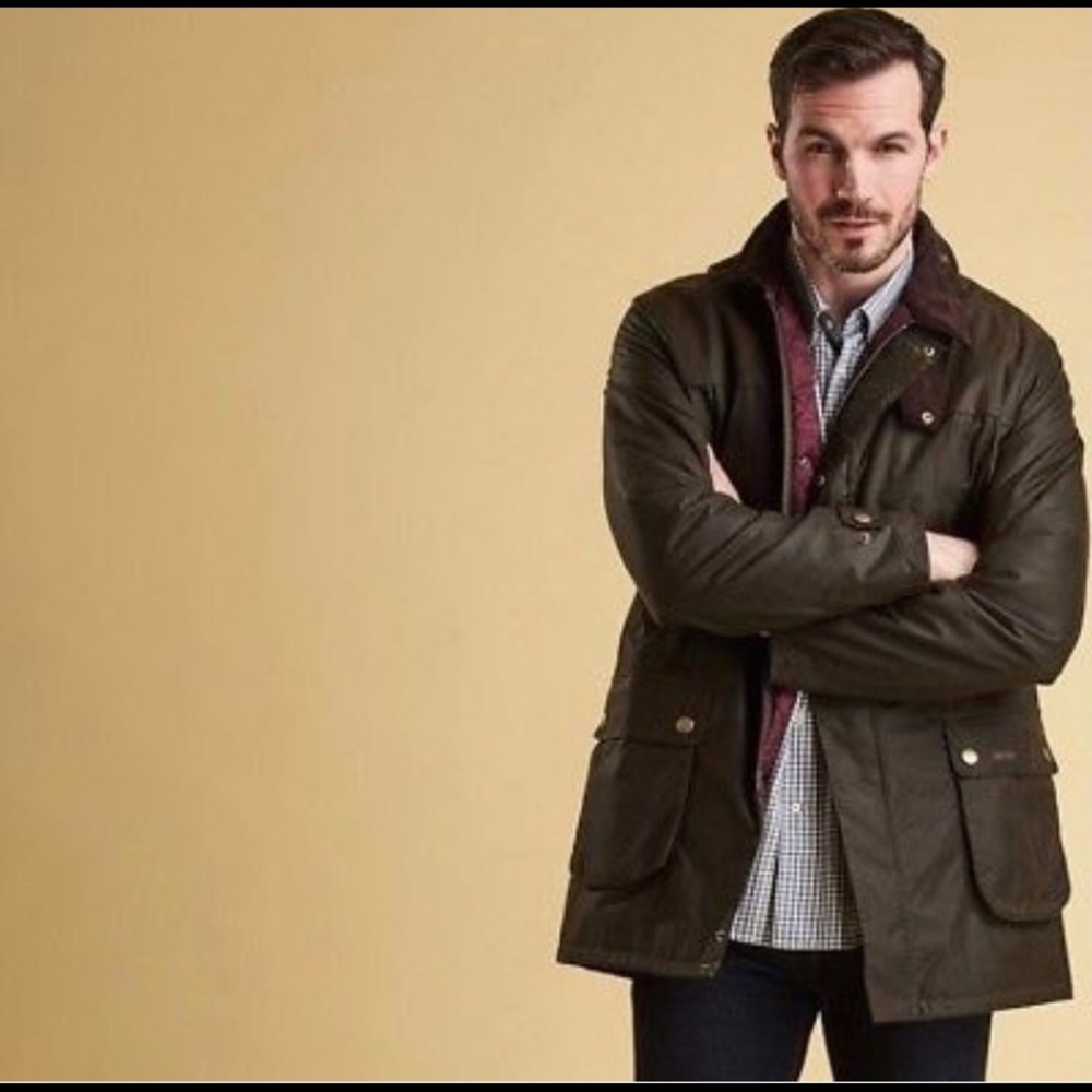 Barbour Cartmel Waxed Jacket Olive M New With Tags